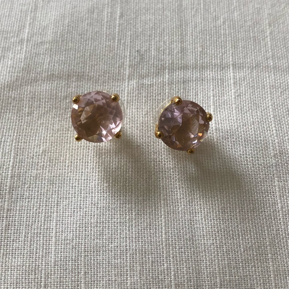 Kate spade blush pink jewel earrings